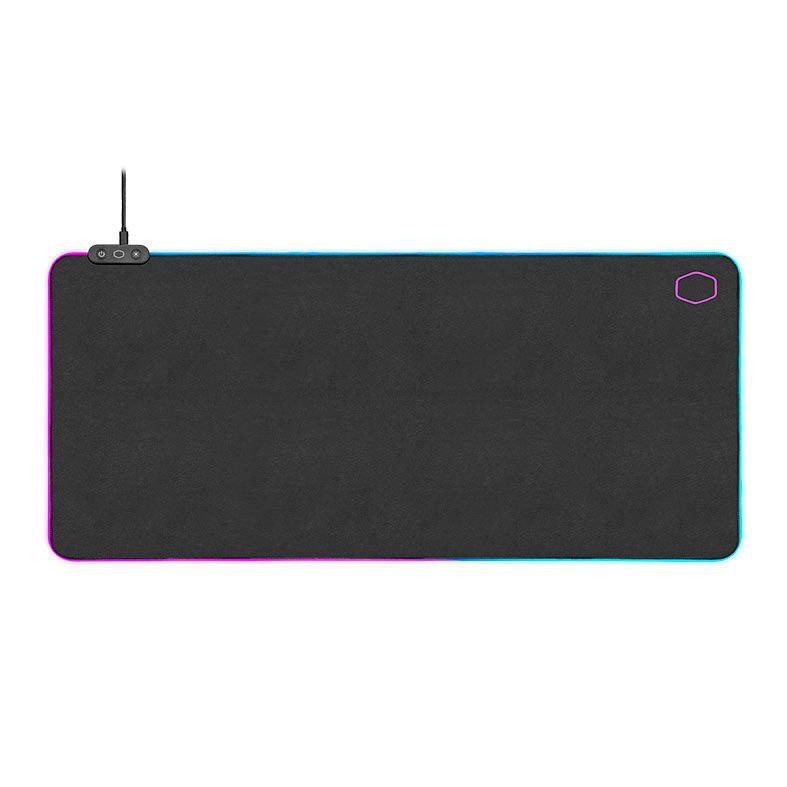 Mousepad Cooler Master MP751 XL, RGB, Extra Grande, 900x400x3mm, Cordura, Preto, MP-751-CBEC1