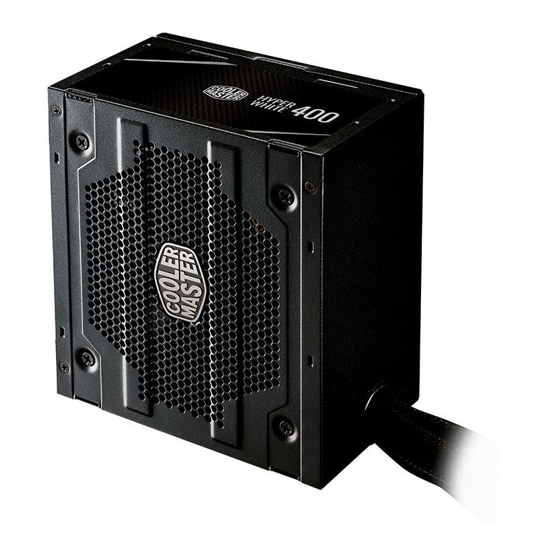 Fonte Cooler Master Hyper White 400, 400W, 80 Plus Standard, Preto, MPE-4001-ACAAN-HBR