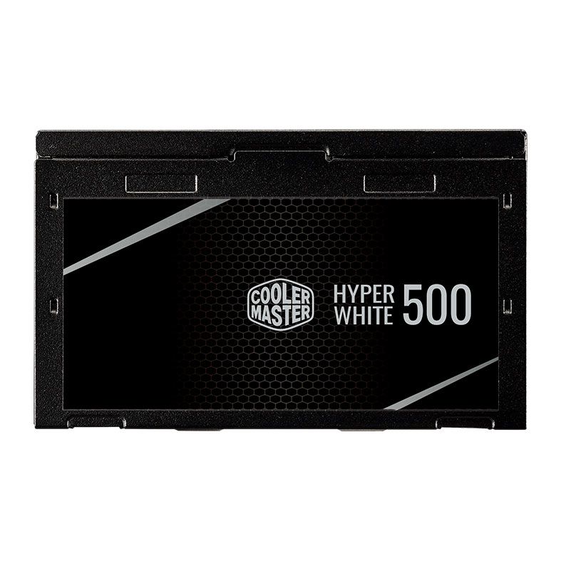 Fonte Cooler Master Hyper White 500, 500W, 80 Plus White, Preto, MPE-5001-ACAAN-HBR