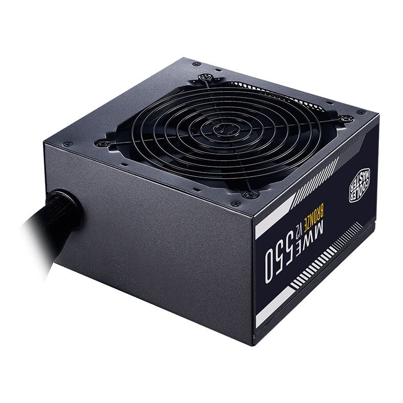 Fonte Cooler Master MWE 550 Bronze V2, 550W, 80 Plus Bronze, Preta, MPE-5501-ACAAW-BBR
