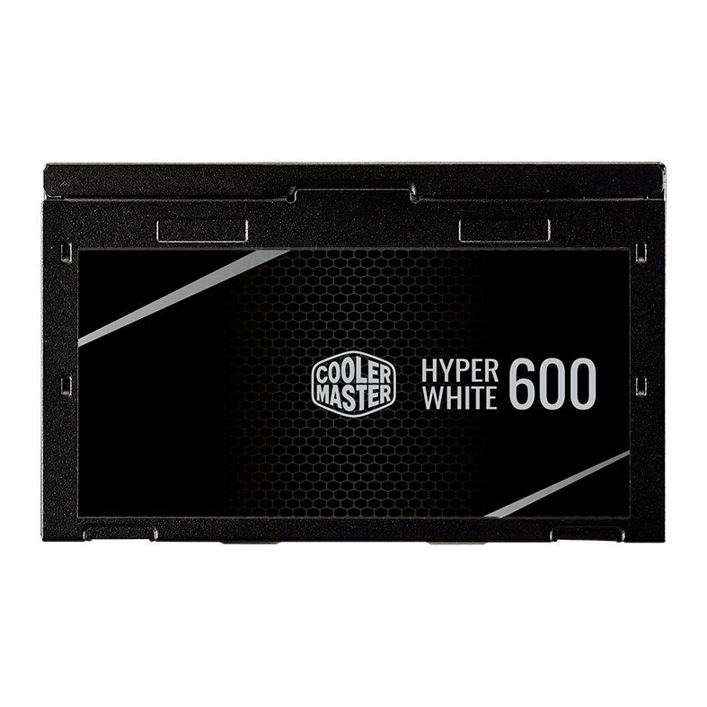 Fonte Cooler Master Hyper White 600, 600W, 80 Plus Standard, Preto, MPE-6001-ACAAN-HWO