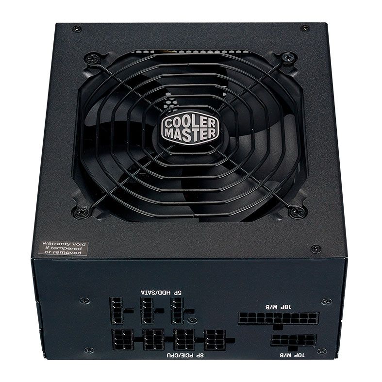 Fonte Cooler Master GX650 Gold, 650W, Full-Modular, 80 Plus Gold, Preto, MPE-6501-AFAAG-W1