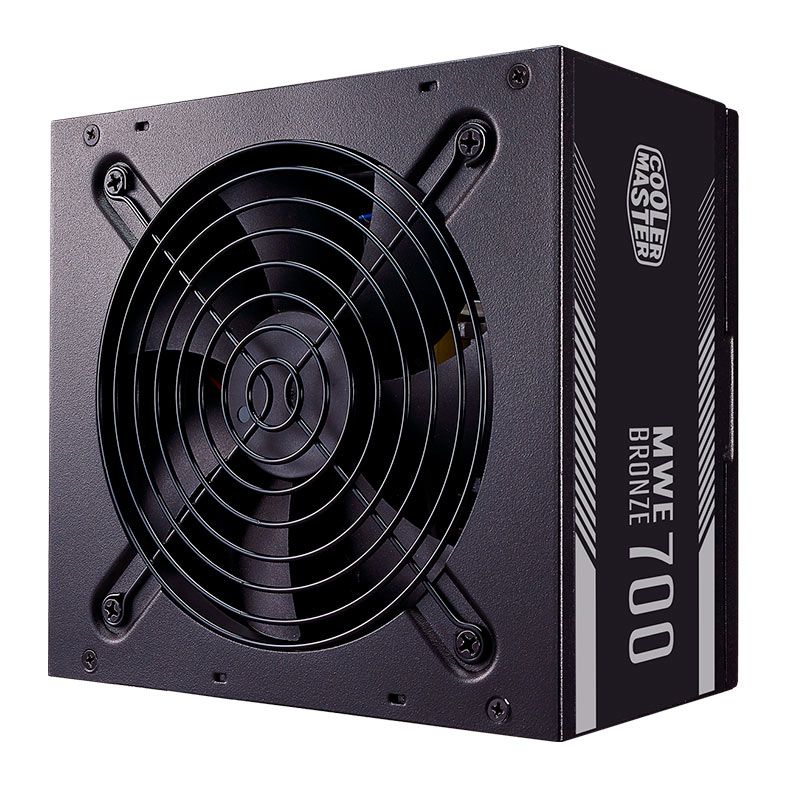 Fonte Cooler Master MWE 700 V2, 700W, 80 Plus Bronze, Preta, MPE-7001-ACAAB-WO