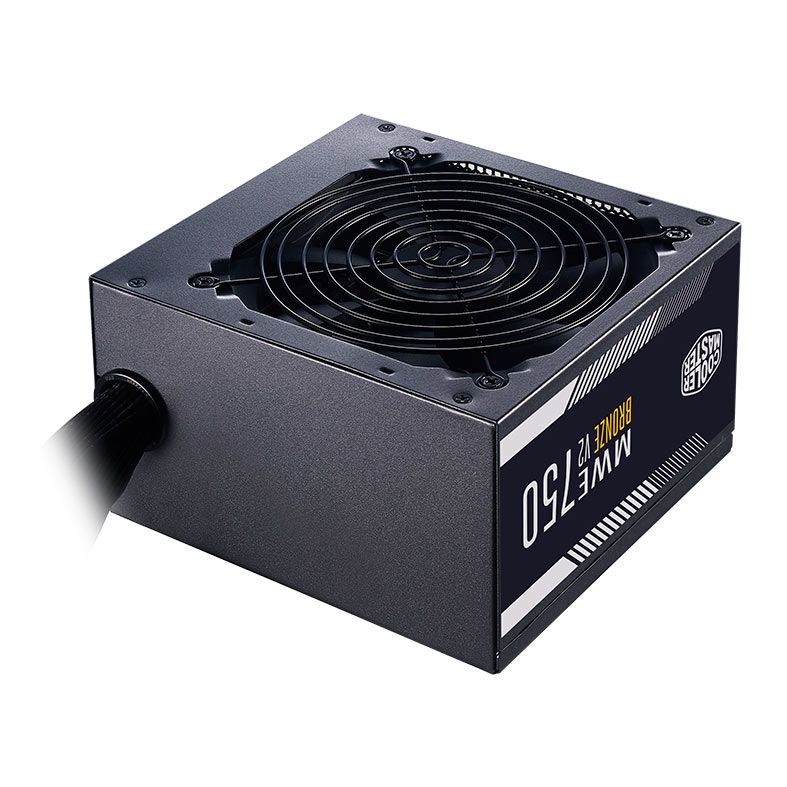 Fonte Cooler Master MWE 750 Bronze V2, 750W, 80 Plus Bronze, Preta, MPE-7501-ACAAW-BBR