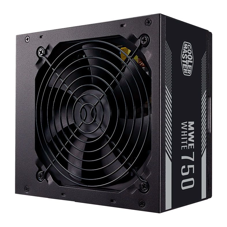 Fonte Cooler Master MWE 750 V2, 750W, 80 Plus White, Preto, MPE-7501-ACAAW-WO