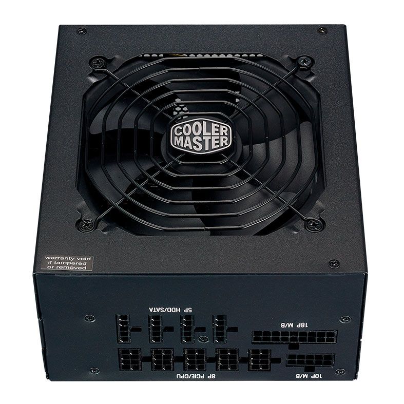 Fonte Cooler Master GX750 Gold, 750W, Full Modular, 80 Plus Gold, Preto, MPE-7501-AFAAG-W1
