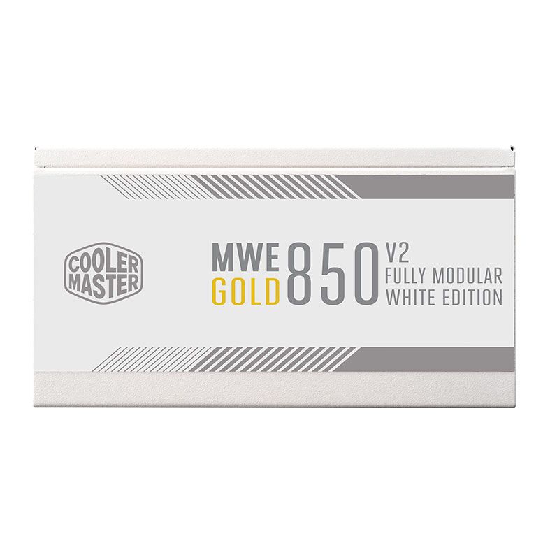 Fonte Cooler Master MWE Gold V2 850, 850W, Full-Modular, 80 Plus Gold, Branca, MPE-8501-AFAAG-GWO