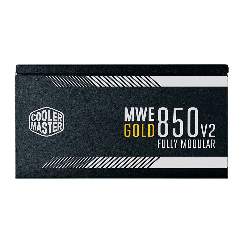 Fonte Cooler Master MWE 850 Gold V2, 850W, Full Modular, 80 Plus Gold, Preto, MPE-8501-AFAAG-WO