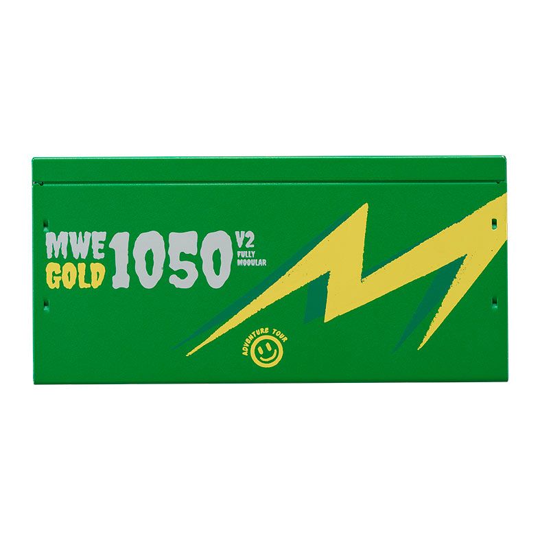 Fonte Cooler Master MWE Gold V2 1050 Street Fighter 6 Blanka, 1050W, PCI-e 5.0, Full Modular, 80 Plus Gold, Verde, MPE-A501-AFCAG-3VWO