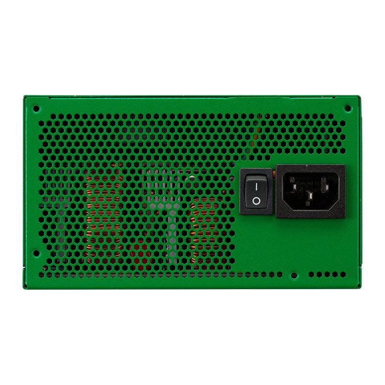 Fonte Cooler Master MWE Gold V2 1050 Street Fighter 6 Blanka, 1050W, PCI-e 5.0, Full Modular, 80 Plus Gold, Verde, MPE-A501-AFCAG-3VWO