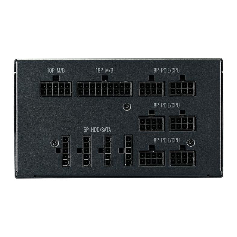 Fonte Cooler Master MWE 1050 V2, 1050W, Full-Modular, 80 Plus Gold, Preto, MPE-A501-AFCAG-WO
