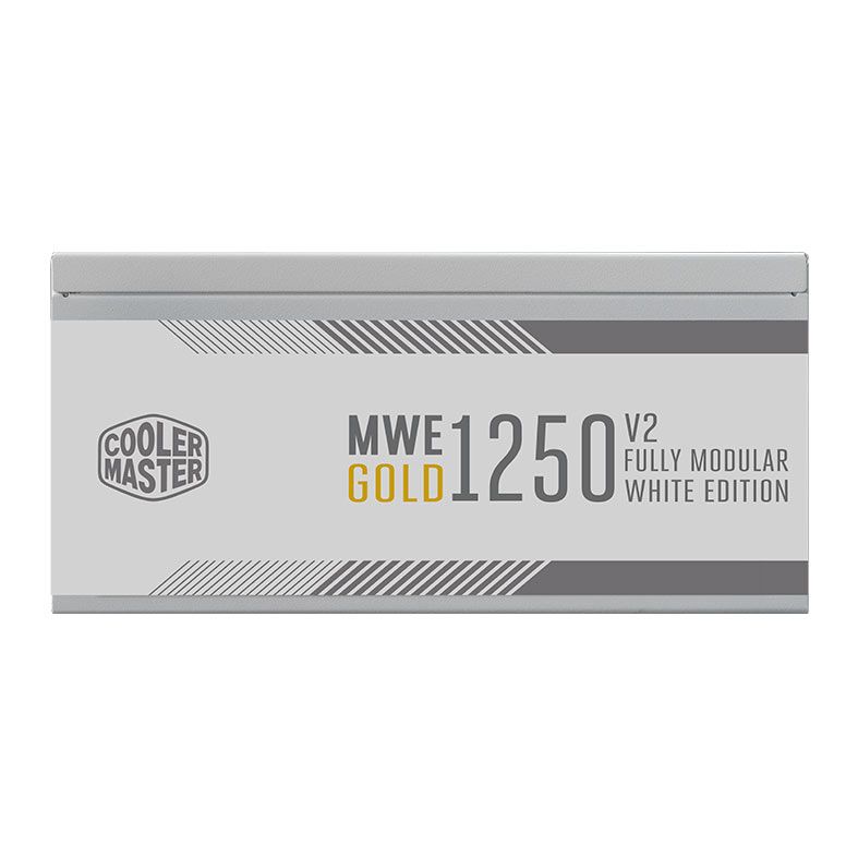 Fonte Cooler Master MWE Gold V2 1250, 1250W, PCI-e 5.0, Full Modular, 80 Plus Gold, Branca, MPE-C501-AFCAG-3GWO