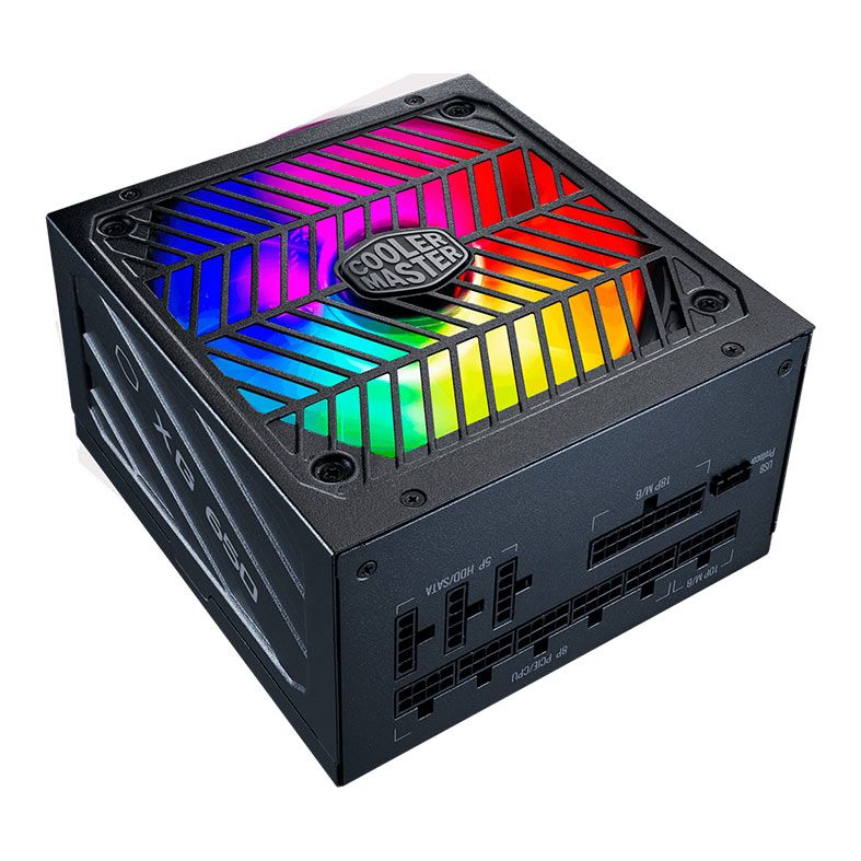 Fonte Cooler Master XG Plus 650 Platinum, 650W, ARGB, Full Modular, 80 Plus Platinum, Preto, MPG-6501-AFBAP-XWO
