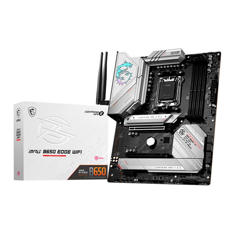 Placa Mae Msi Mpg B650 Edge Wifi, DDR5, Socket AM5, Chipset AMD B650, MPG-B650-EDGE-WIFI