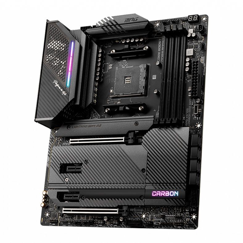 Placa Mae MSI MPG X570S CARBON MAX WIFI, DDR4, Socket AM4, Chipset AMD X570, MPG-X570S-CARBON-MAX-WIFI