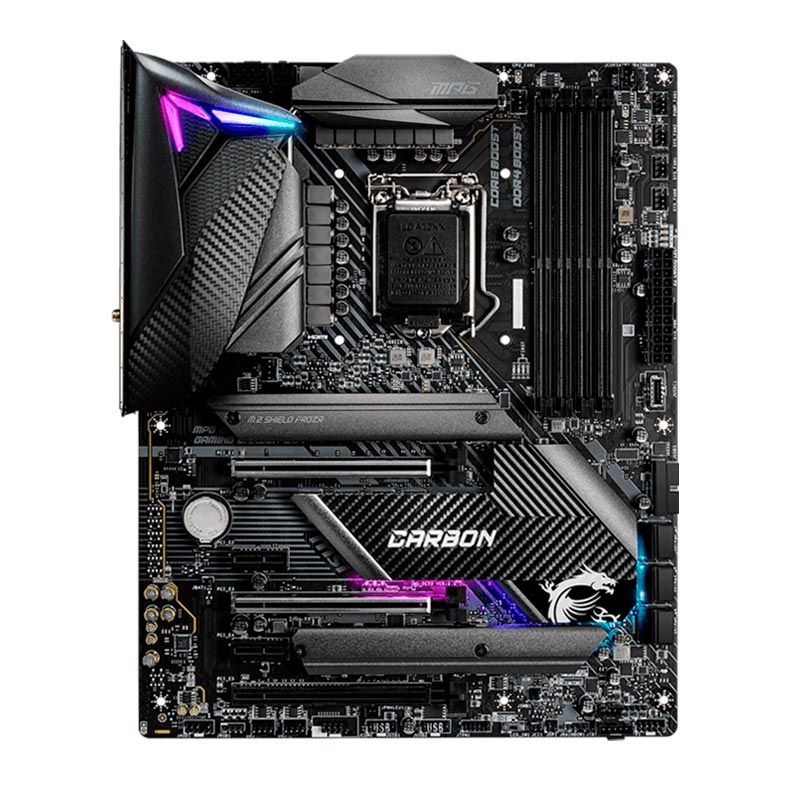 Placa Mae MSI MPG Z490 Gaming Carbon WiFi DDR4 Socket LGA1200