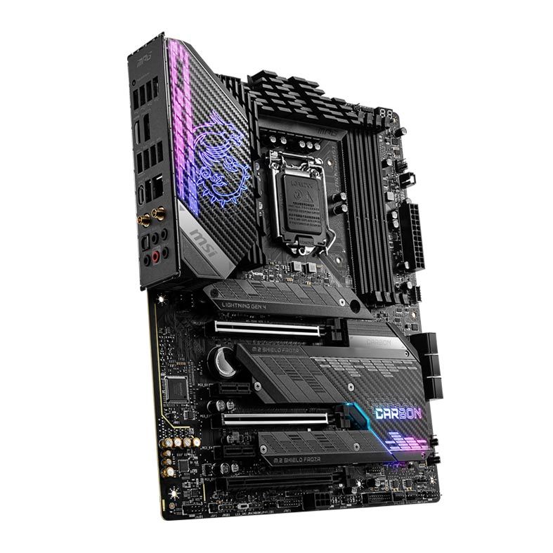 Placa Mae MSI MPG Z590 Gaming Carbon Wifi, DDR4, Socket LGA1200, ATX, Chipset Intel Z590, MPG Z590 GAMING CARBON WIFI