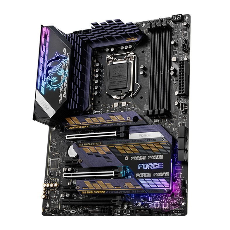 Placa Mae MSI MPG Z590 Gaming Force, DDR4, Socket LGA1200, ATX, Chipset Intel Z590, MPG Z590 GAMING FORCE