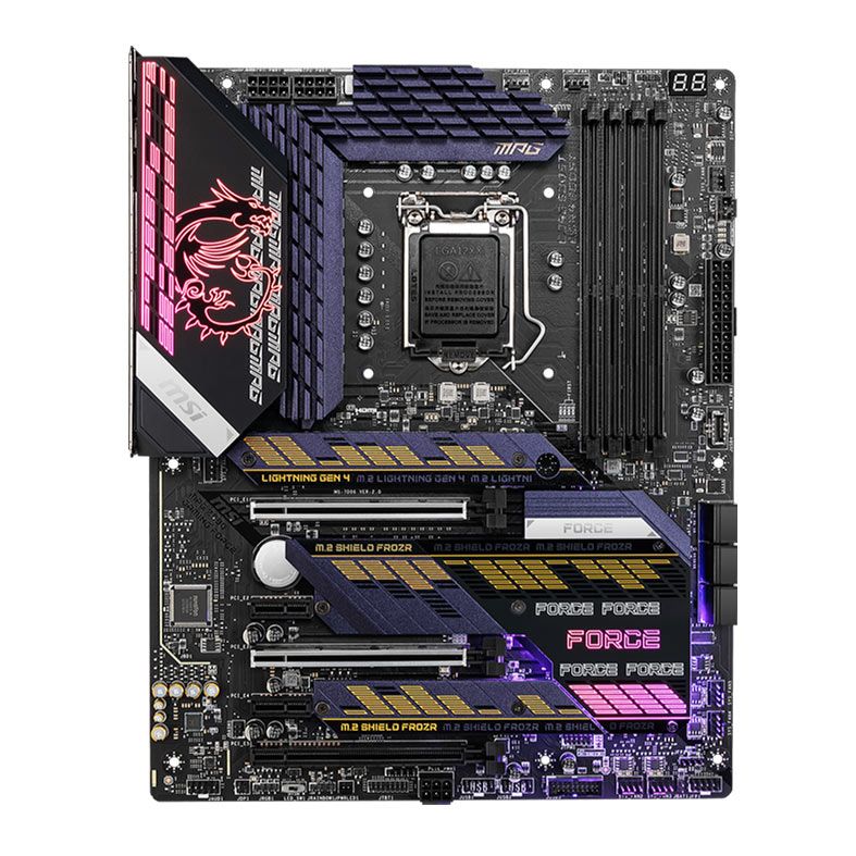 Placa Mae MSI MPG Z590 Gaming Force, DDR4, Socket LGA1200, ATX, Chipset Intel Z590, MPG Z590 GAMING FORCE