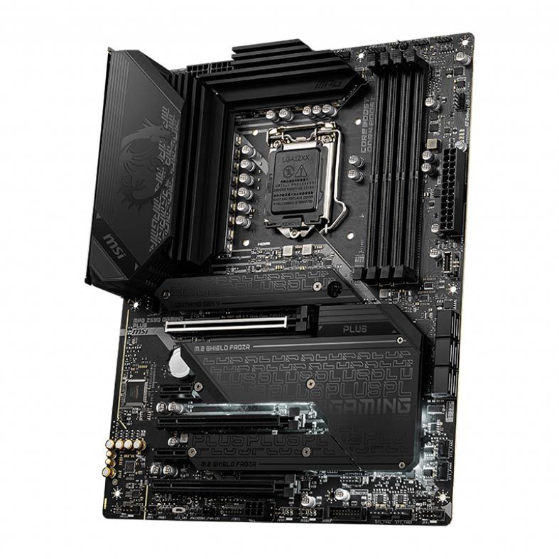 Placa Mae MSI MPG Z590 Gaming Plus, DDR4, Socket LGA1200, ATX, Chipset Intel Z590, MPG Z590 GAMING PLUS