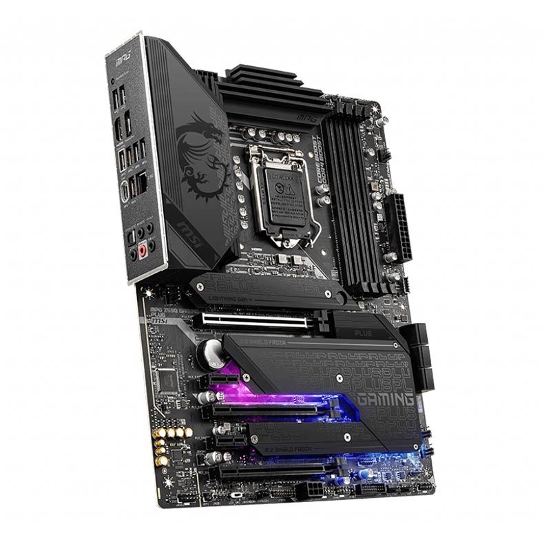 Placa Mae MSI MPG Z590 Gaming Plus, DDR4, Socket LGA1200, ATX, Chipset Intel Z590, MPG Z590 GAMING PLUS