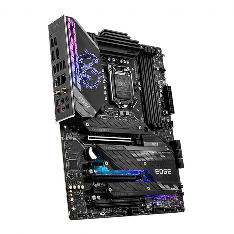Placa Mae MSI MPG Z590 Gaming Edge WIFI, DDR4, Socket LGA1200, ATX, Chipset Intel Z590, MPG Z590 GAMNG EDGE WIFI