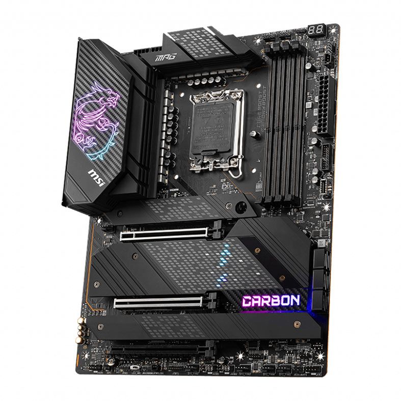 Placa Mae MSI MPG Z690 Carbon WIFI, DDR5, Socket LGA1700, ATX, Chipset Intel Z690, MPG Z690 CARBON WIFI