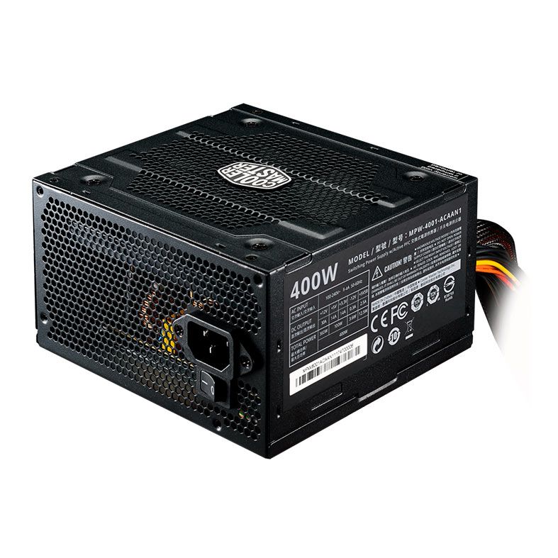Fonte Cooler Master Elite 400 v3, 400W, Preta, MPW-4001-ACAAN1-US
