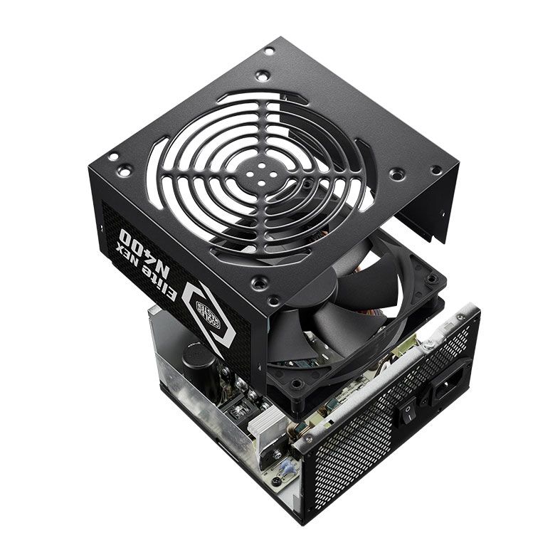 Fonte Cooler Master Elite Nex N400, 400W, Preto, MPW-4001-ACAN-BBR