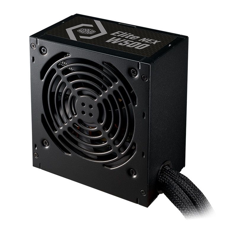 Fonte Cooler Master Elite Nex W500, Full Range, 500W, 80 Plus, Preto, MPW-5001-ACAW-BB1