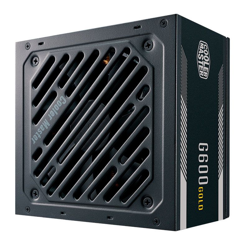 Fonte Cooler Master G600 Gold, 600W, 80 Plus Gold, Preto, MPW-6001-ACAAG-US