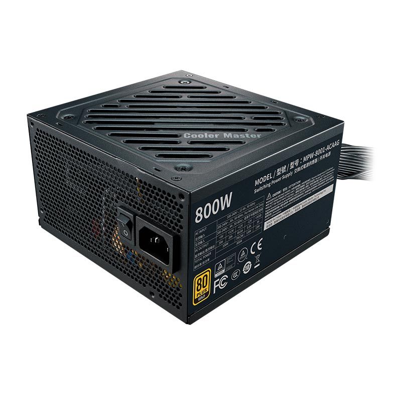 Fonte Cooler Master G800 80 Plus Gold, MPW-8001-ACAAG-WO