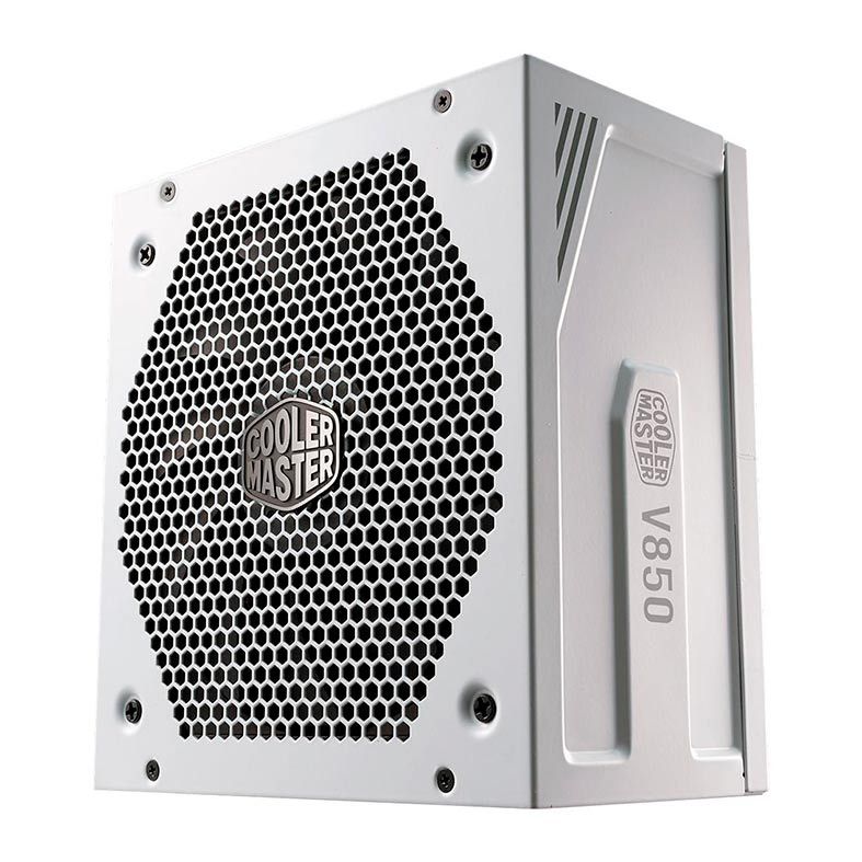 Fonte Cooler Master V850 Gold V2 White Edition Full-Modular 80 Plus Gold, MPY-850V-AGBAG-WO