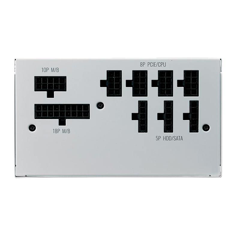 Fonte Cooler Master V850 Gold V2 White Edition Full-Modular 80 Plus Gold, MPY-850V-AGBAG-WO