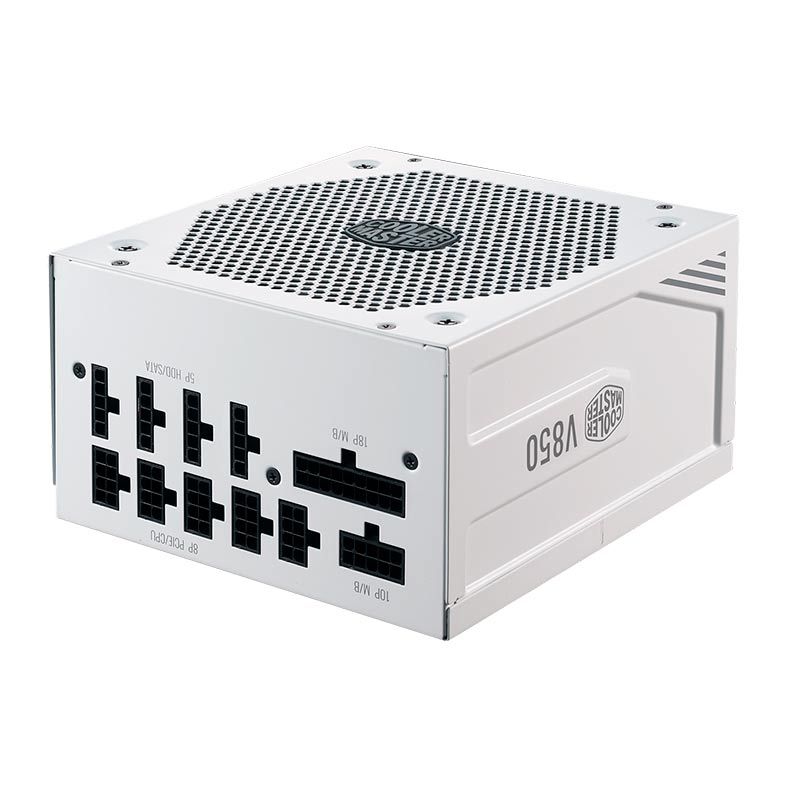 Fonte Cooler Master V850 Gold V2 White Edition Full-Modular 80 Plus Gold, MPY-850V-AGBAG-WO