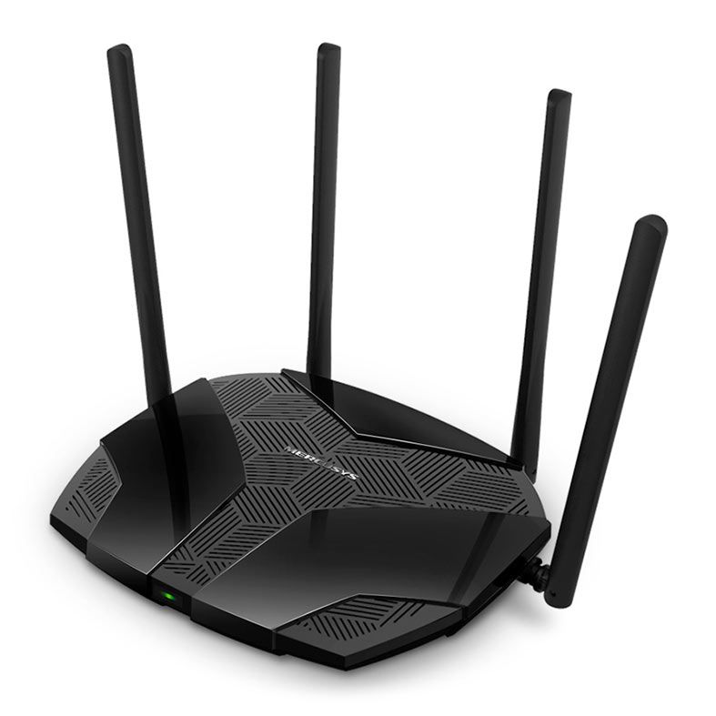 Roteador Mercusys MR70X, Wireless Dual Band, 4 Antenas, Preto, MR70X-V2.0