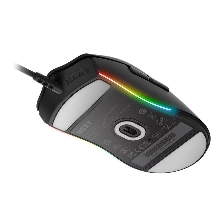 Mouse Gamer NZXT Lift, RGB, 16000DPI, 6 Botoes, Preto, MS-1WRAX-BM