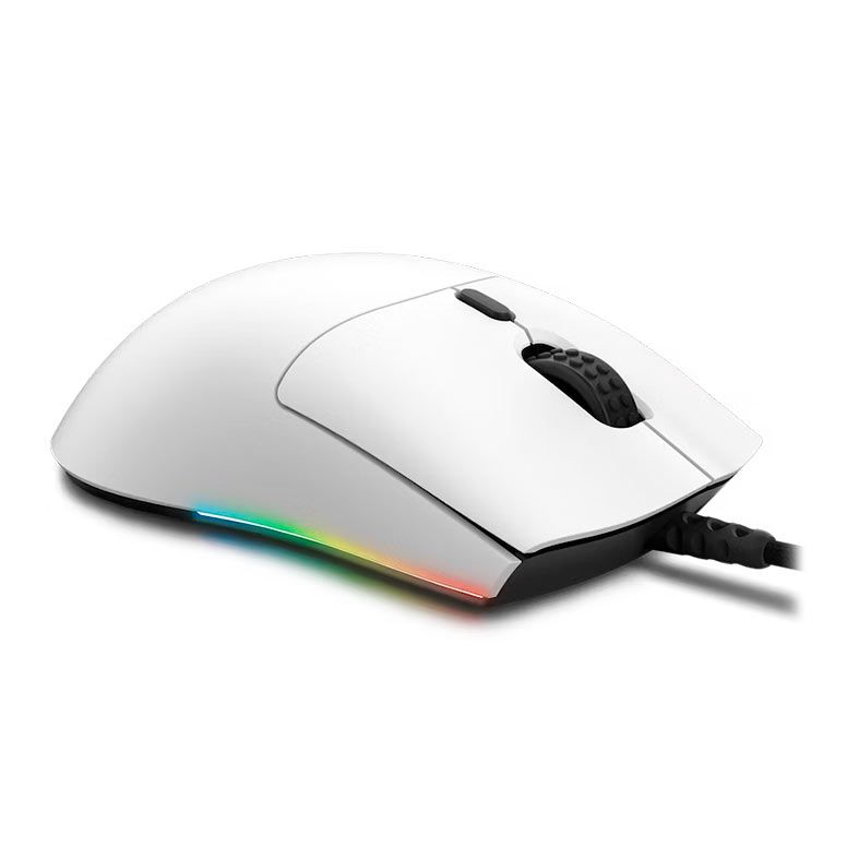 Mouse Gamer NZXT Lift, RGB, 16000DPI, 6 Botoes, Branco, MS-1WRAX-WM