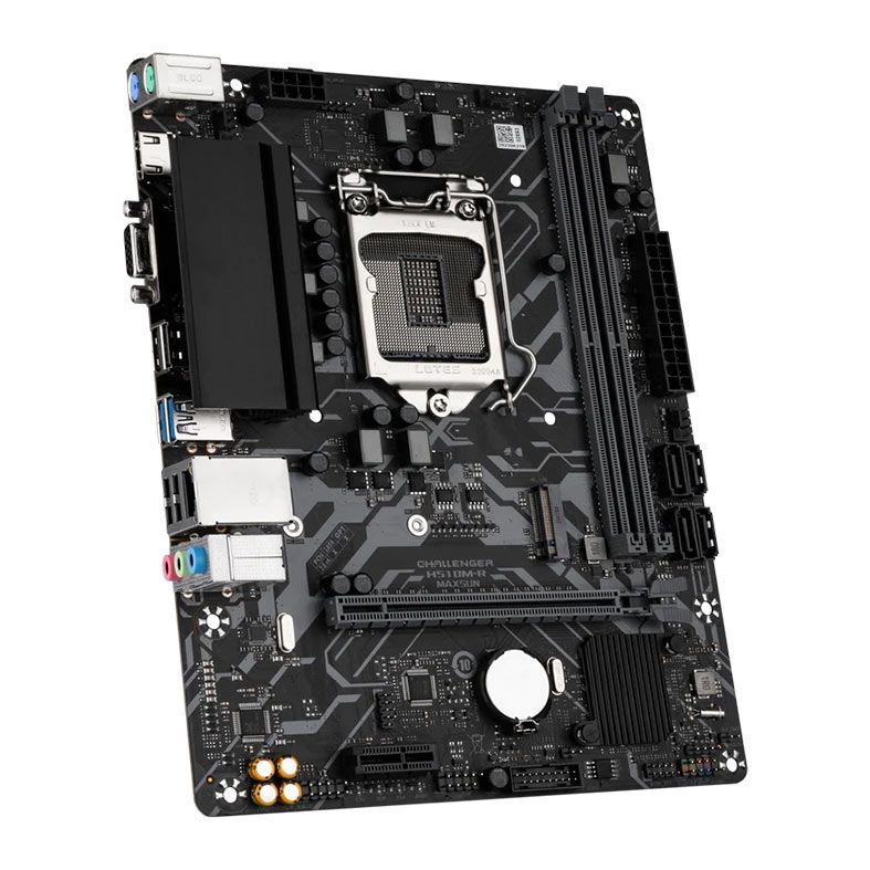 Placa Mae Maxsun Challenger H510M-R V2, DDR4, LGA1200, M-ATX, Chipset Intel H510, MS-CHALLENGER-H510M-R-V2