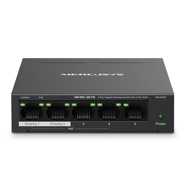 Switch Mercusys 5 Portas Gigabit, MS105GP