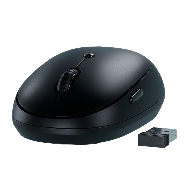 Mouse Wireless Intelbras MSI 100, 2400DPI, Preto, MSI100-PRETO