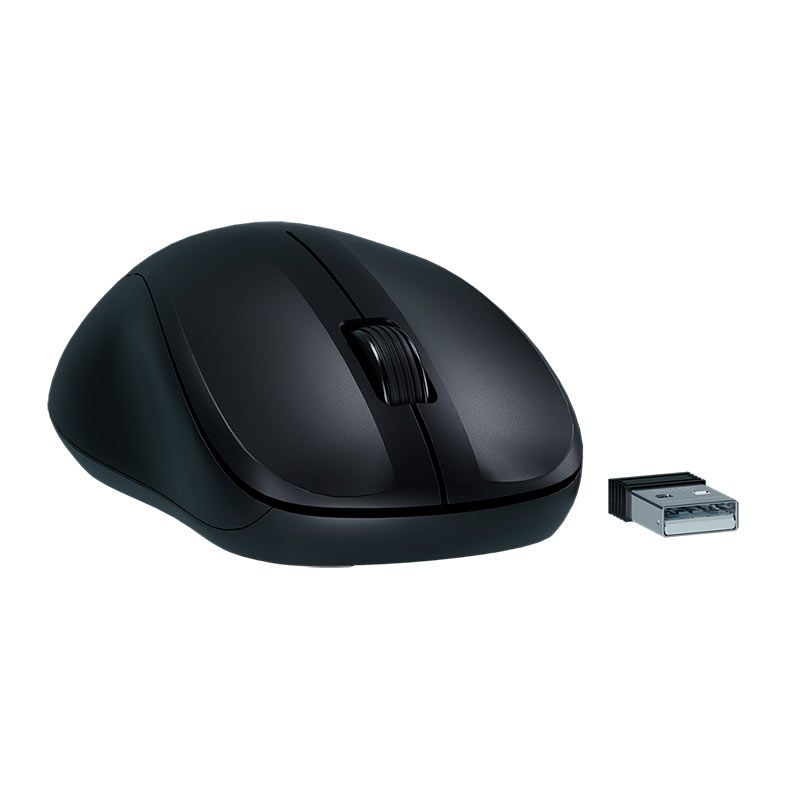 Mouse Intelbras MSI 50, 1200DPI, Wireless, 3 Botoes, Preto, MSI50
