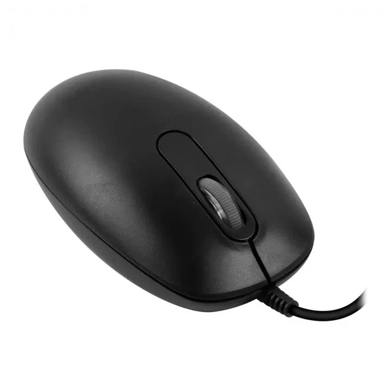 Mouse Pcyes Soft Silent Click, 1200DPI, Preto, MSSC01