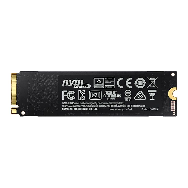 SSD Samsung 970 EVO Plus, 1TB, M.2 2280, PCIe NVMe, Leitura 3500 MB/s, Gravacao 3.300 MB/s, MZ-V7S1T0