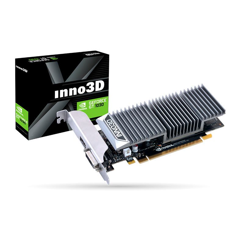 Placa de Video INNO3D GeForce GT 1030, 2GB, GDDR5, 64-bit, N1030-1SDV-E5BL