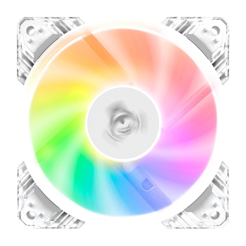 Ventoinha Alseye N12-W, ARGB, 120mm, Branco, N12-W-ALSEYE