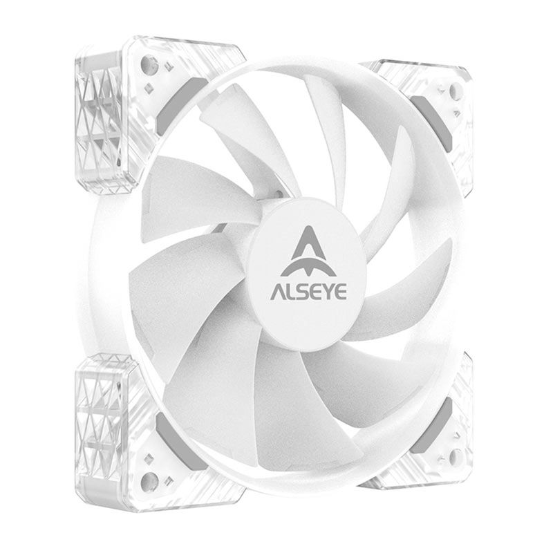 Ventoinha Alseye N12-W, ARGB, 120mm, Branco, N12-W-ALSEYE