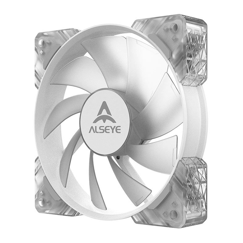 Ventoinha Alseye N12-W, ARGB, 120mm, Branco, N12-W-ALSEYE
