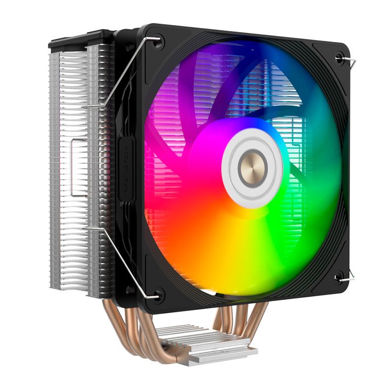 Cooler Para Processador Alseye Neo N120-B, RGB, 120mm, Preto, N120-B-ALSEYE