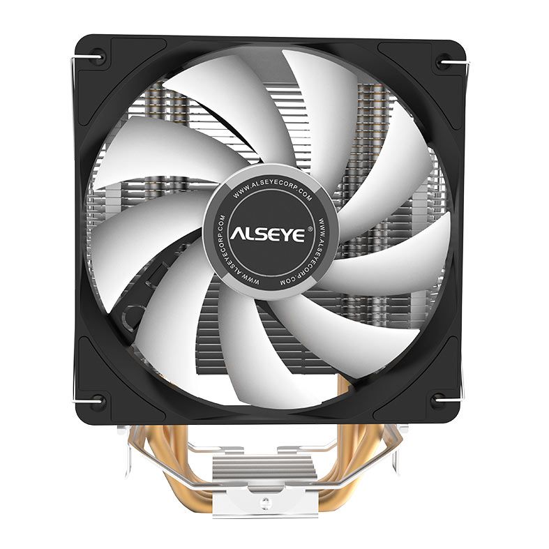 Cooler para Processador Alseye N120 SE COV, RGB, 120mm, Preto, N120-SE-COV-BK